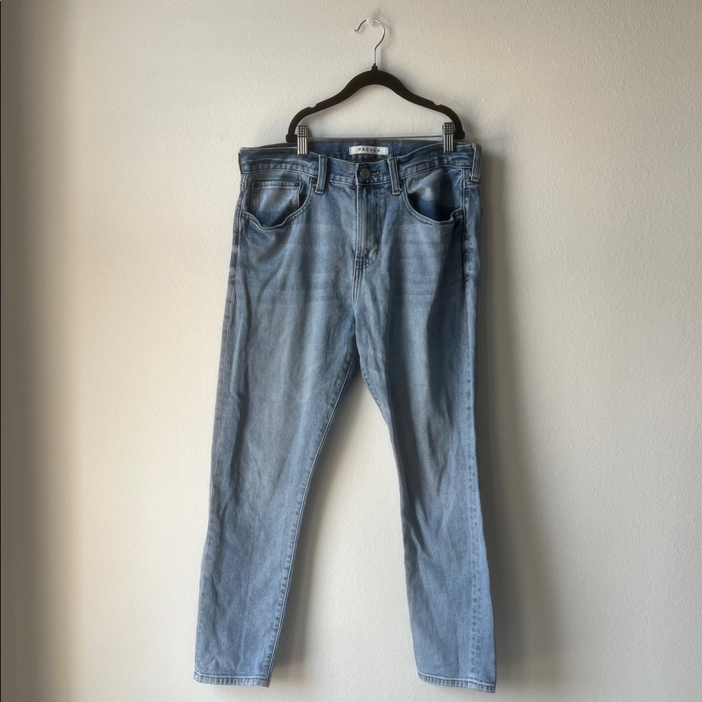 PacSun Men's Sky Blue Slim Jeans